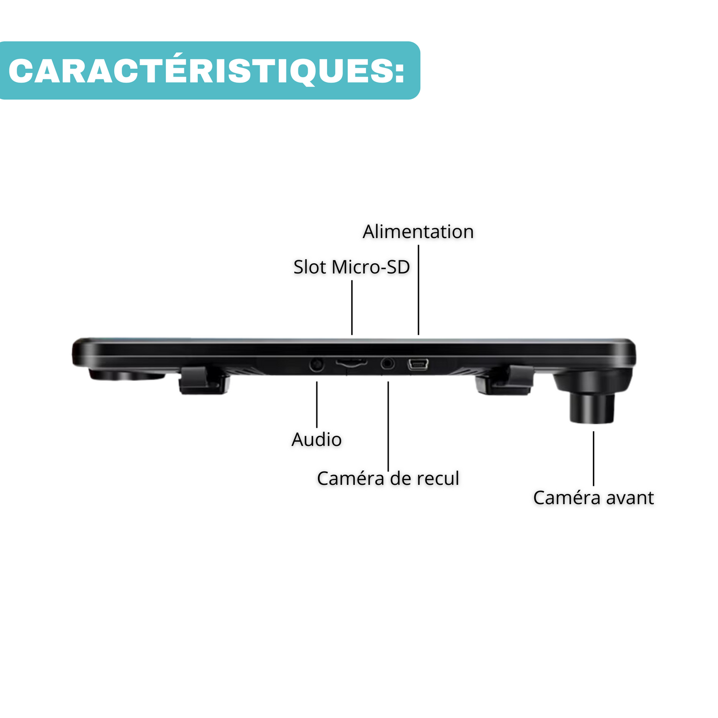 Rétroviseur CarPlay - Prestige Carplay™